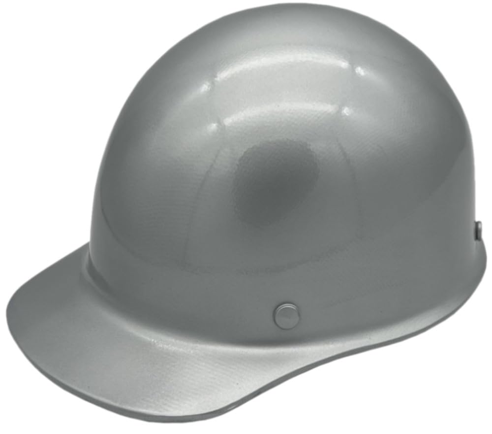 Texas America Safety Company Custom Skullgard Large Cap Style Hard Hat Brim, Jumbo Size Safety Hard Hat Shell with 4 Point Ratchet Suspension, Work Hats for Large Men with Tote ()