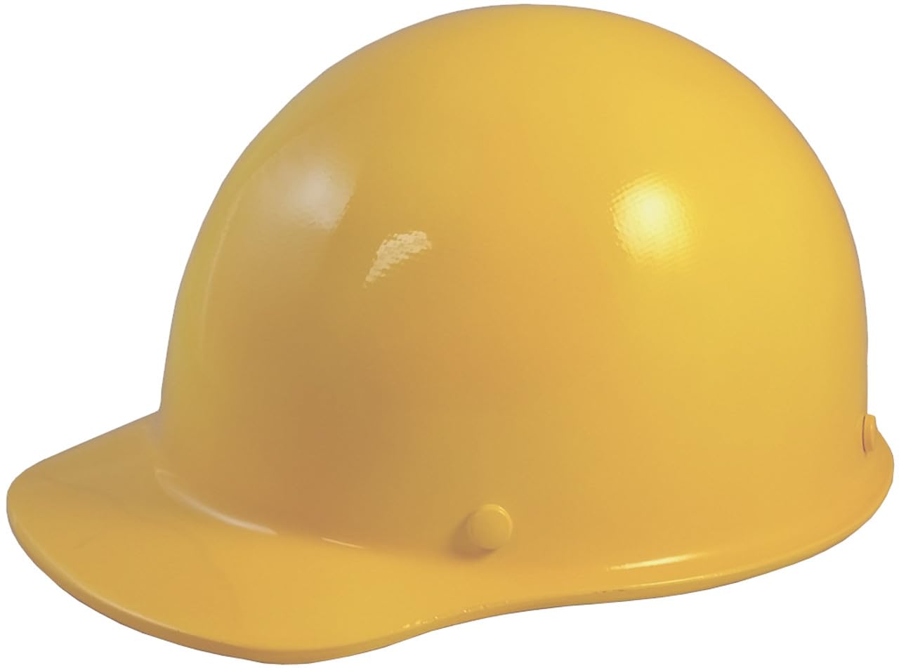 Texas America Safety Company Custom Skullgard Large Cap Style Hard Hat Brim, Jumbo Size Safety Hard Hat Shell with 4 Point Ratchet Suspension, Work Hats for Large Men with Tote ()