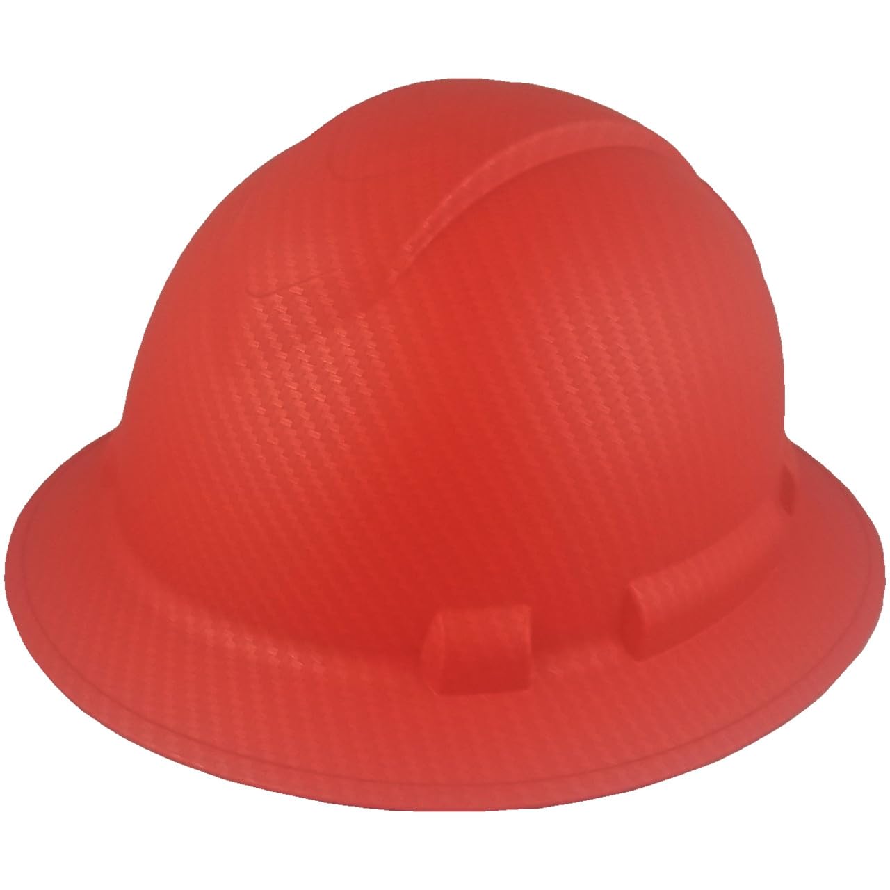Texas America Safety Company Full Brim Ridgeline Hard Hat with 6 Point Knob Adjustment and Tote