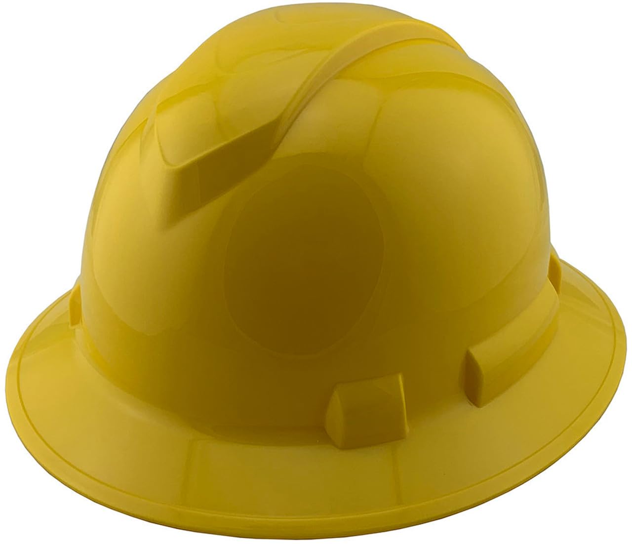 Texas America Safety Company Full Brim Ridgeline Hard Hat with 6 Point Knob Adjustment and Tote