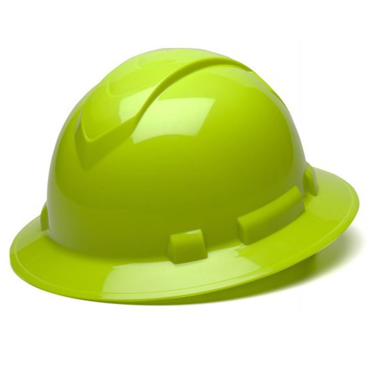 Texas America Safety Company Full Brim Ridgeline Hard Hat with 6 Point Knob Adjustment and Tote