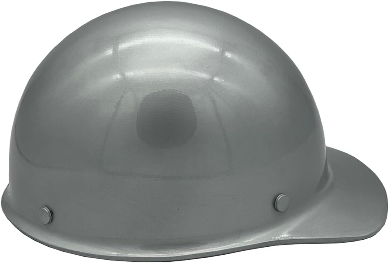 Texas America Safety Company Custom Skullgard Large Cap Style Hard Hat Brim, Jumbo Size Safety Hard Hat Shell with 4 Point Ratchet Suspension, Work Hats for Large Men with Tote ()