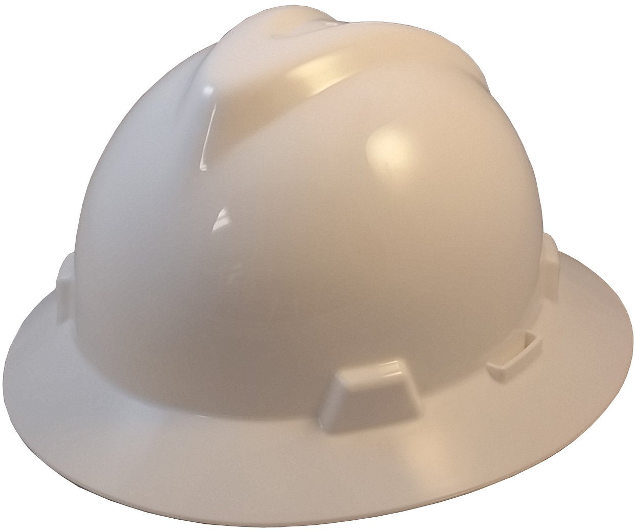 V-Guard with Staz On Suspensions Full Brim Hard Hats with Safety Tote