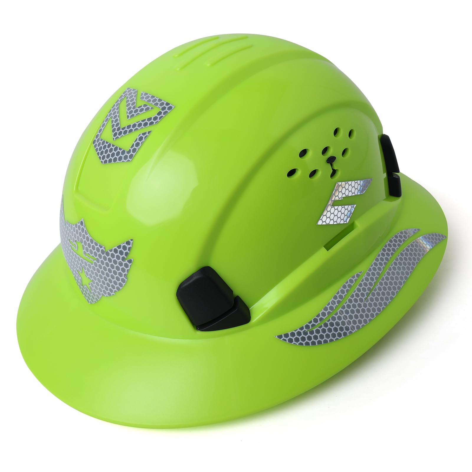 Full Brim Hard Hat Vented Safety Helmet for Construction OSHA Approved Cascos De Construccion Work Hard Hat for Men Women