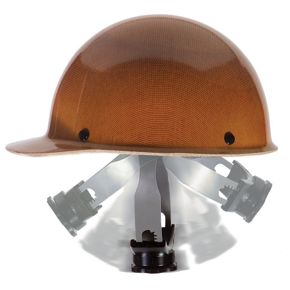 MSA 10126693 Fas-Trac III Replacement Suspension - 4-Point Attachment, Size: Large, Skullgard Helmet Accessory, Cap-Style Hard Hat Suspension, Adjustable Component, Replaceable & Durable Gear, BLACK