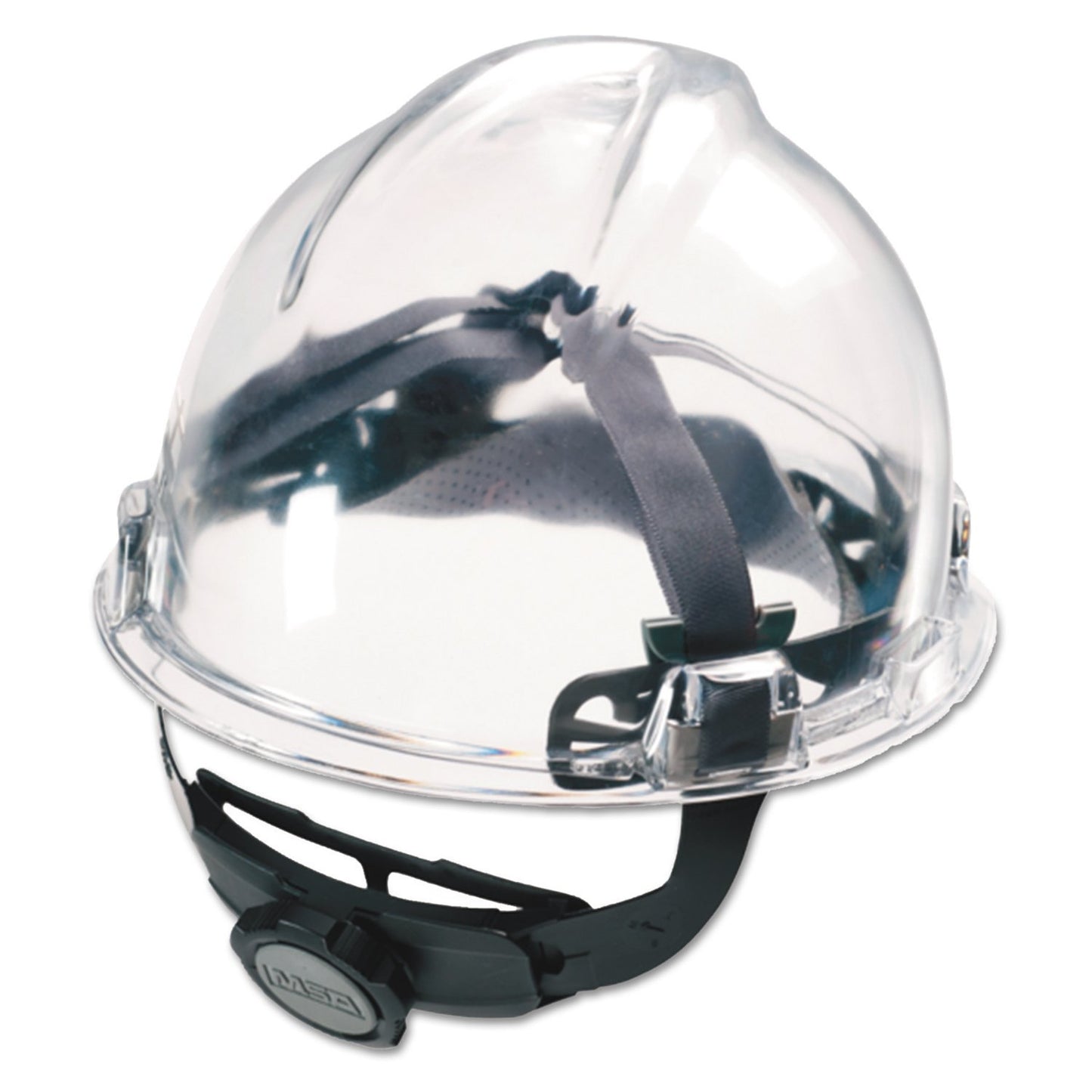 MSA 10126693 Fas-Trac III Replacement Suspension - 4-Point Attachment, Size: Large, Skullgard Helmet Accessory, Cap-Style Hard Hat Suspension, Adjustable Component, Replaceable & Durable Gear, BLACK